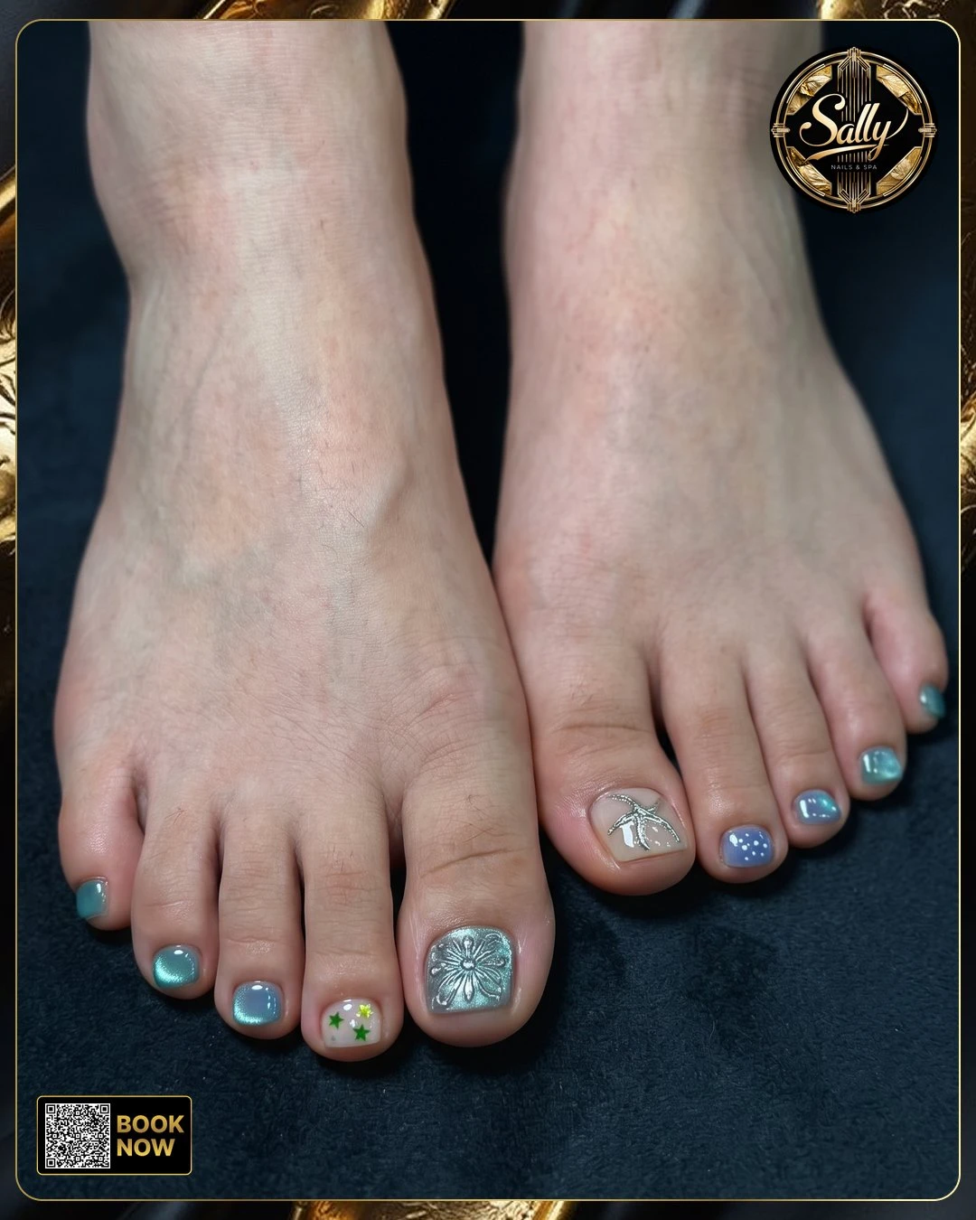 Pedicure design
